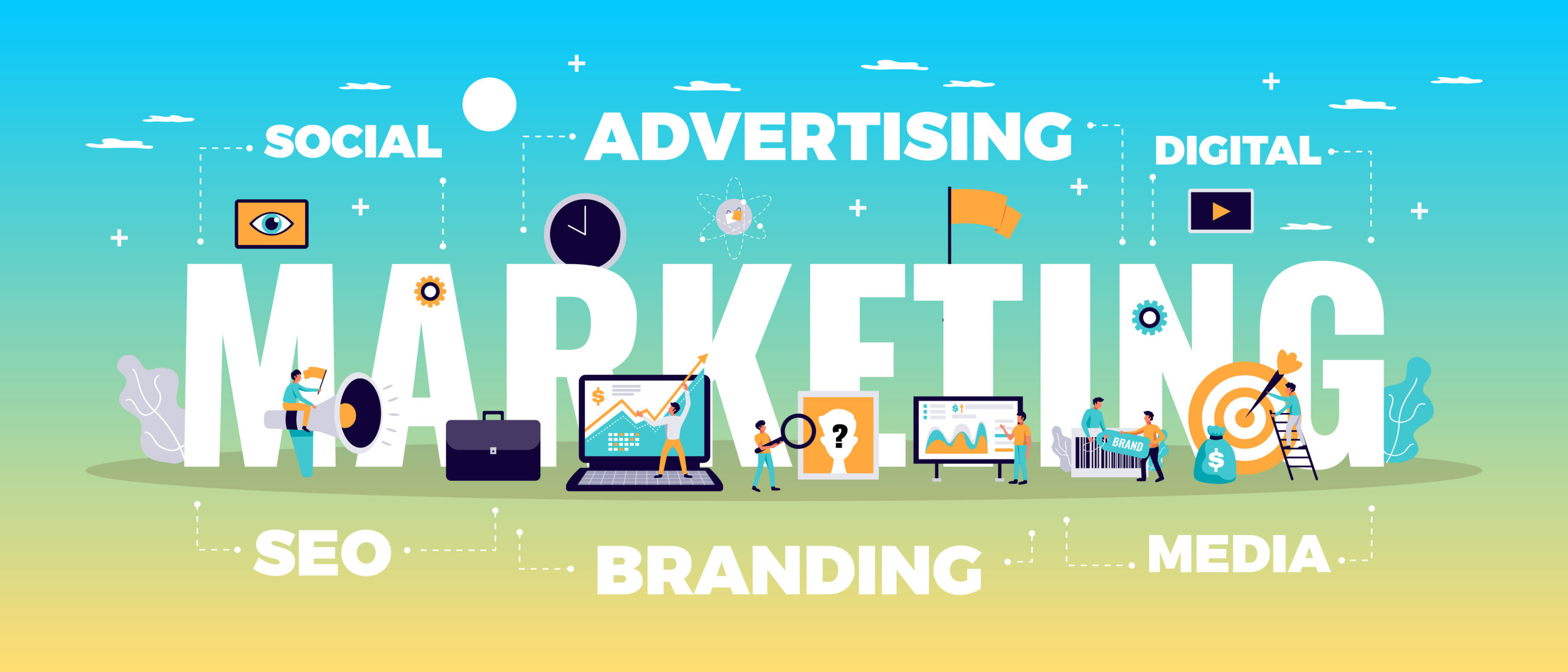 digital marketing concept